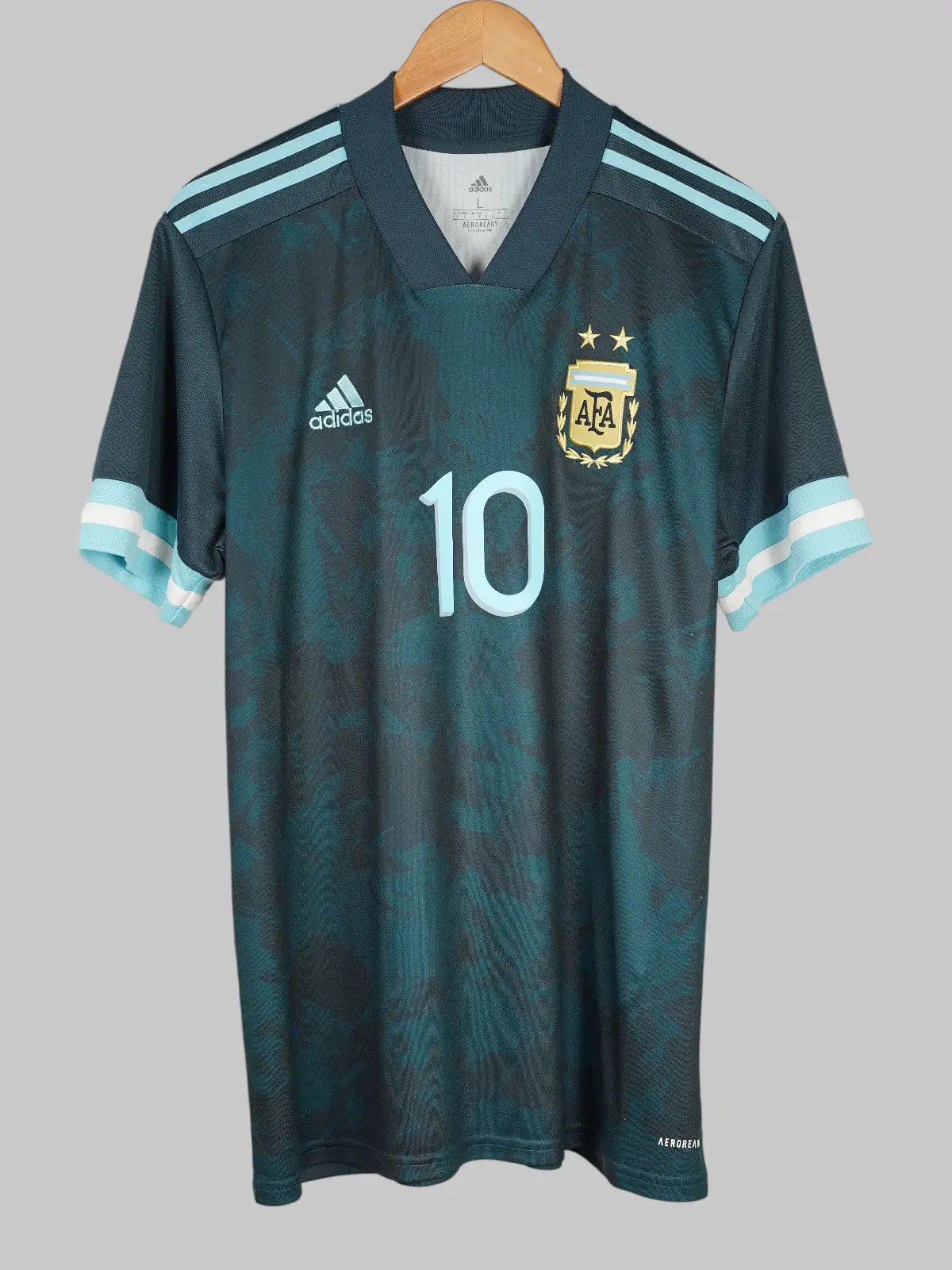 Argentina Away Shirt 2020/21 Messi 10 (L)
