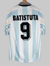 Argentina Home Shirt 1998/99 Batistuta 9 (M)