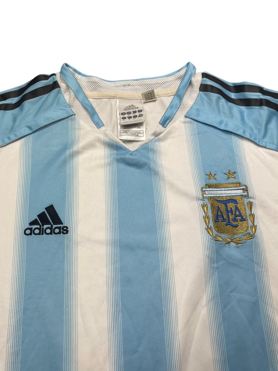 Argentina Home Shirt 2004/5 - 9/10 - L