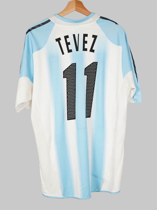 Argentina Home Shirt 2004/5 Tevez #11 (L)
