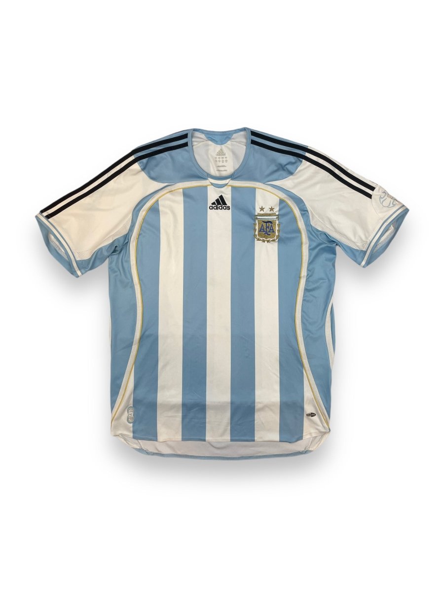 Argentina Home Shirt 2006/7 - 9/10 - L