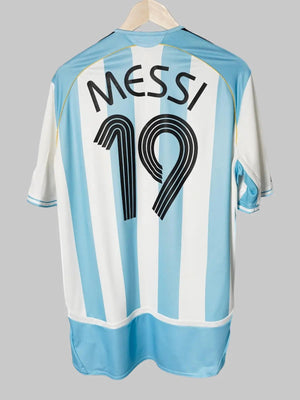 Argentinien Heimtrikot 2006/7 Messi 19 (L)