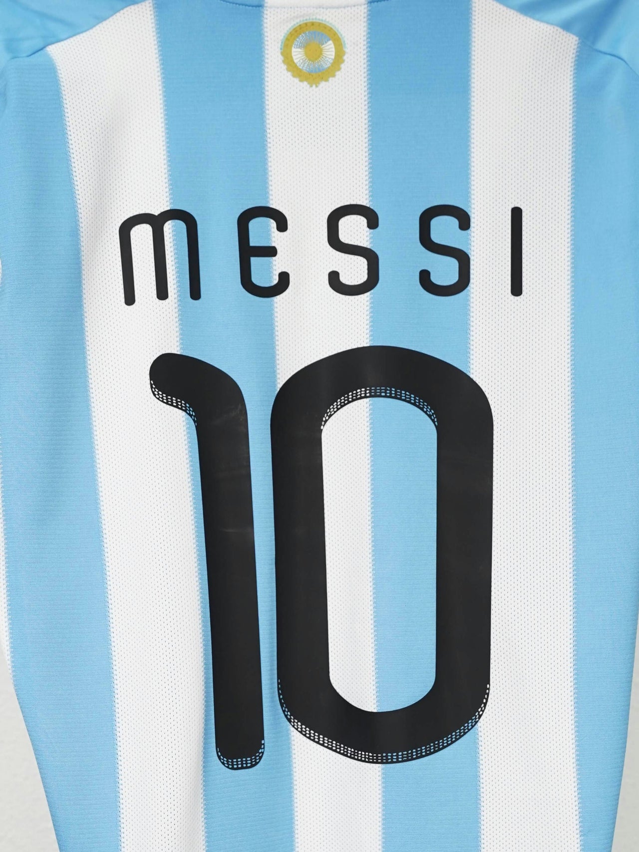 Argentina Home Shirt 2010/11 Messi 10 (L)