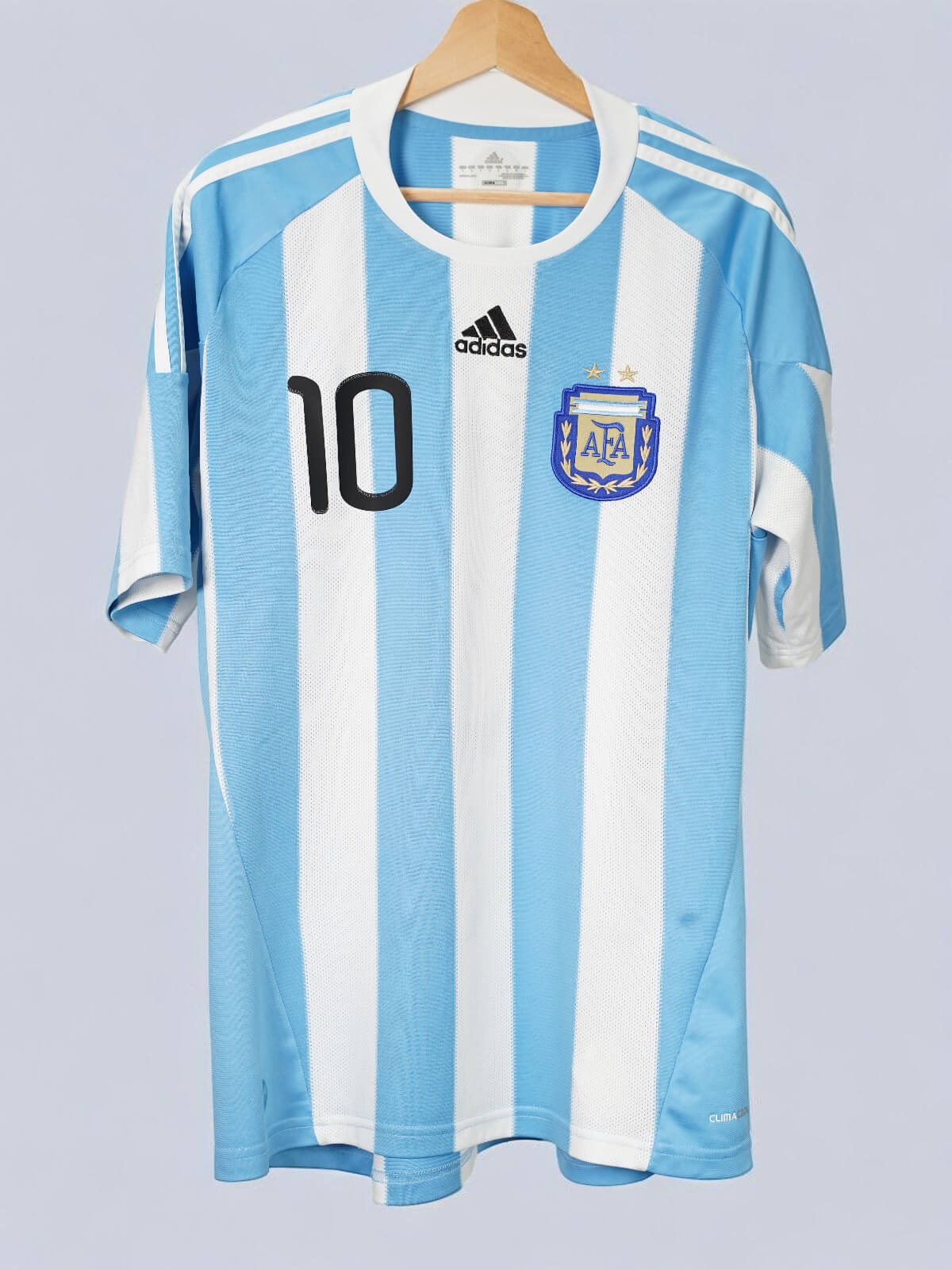 Argentina Home Shirt 2010/11 Messi 10 (L)