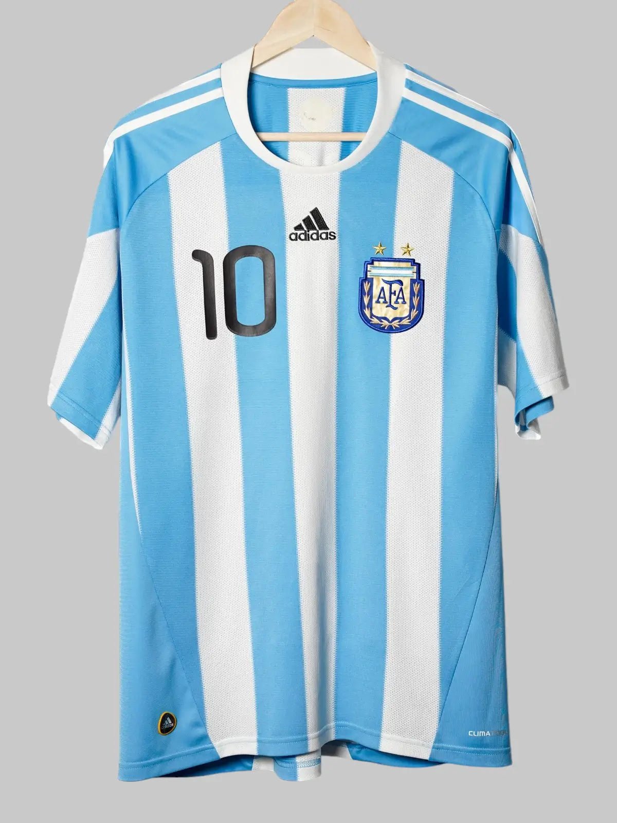 Argentina Home Shirt 2010/11 Messi 10 (L)