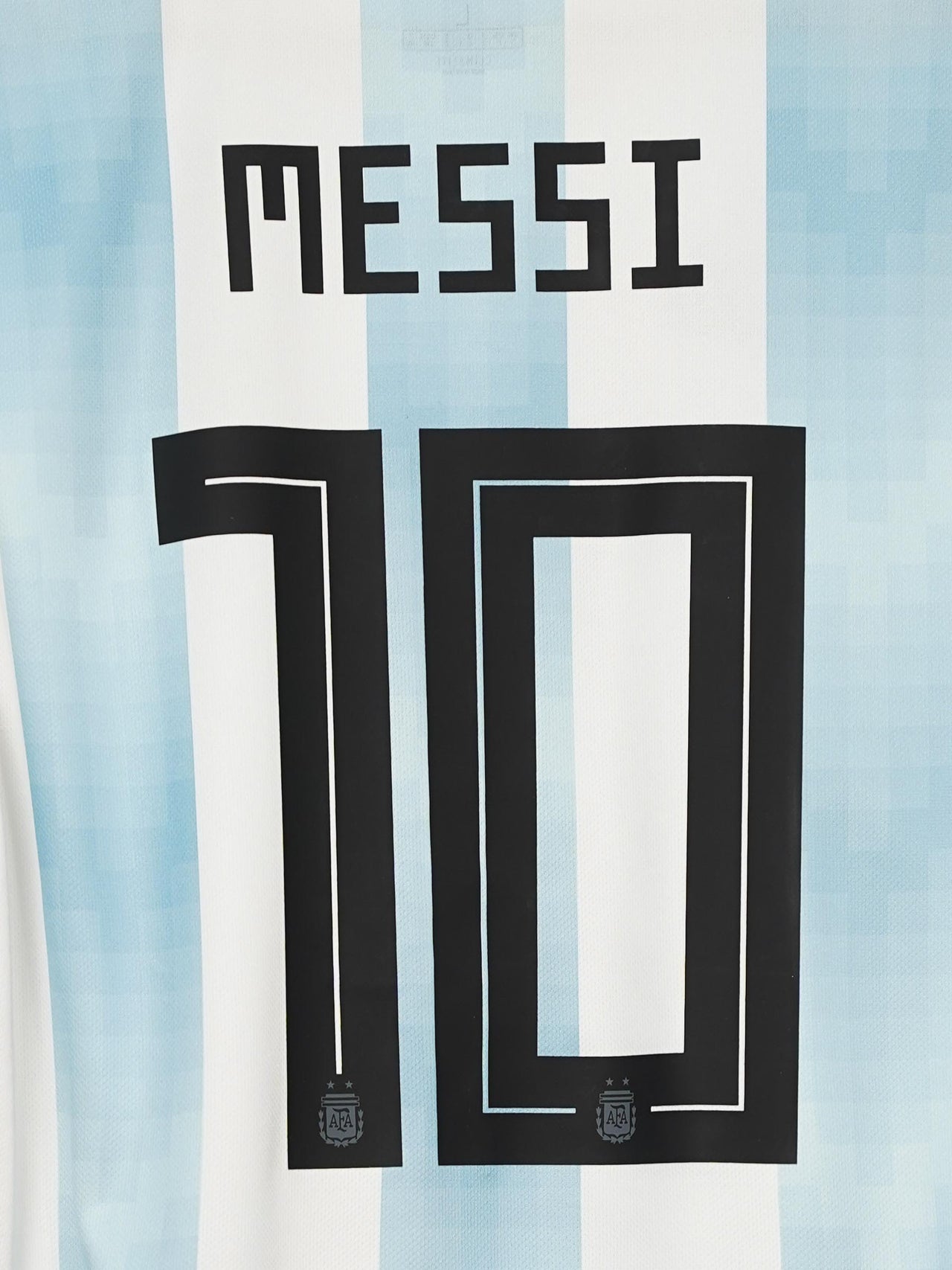 Argentina Home Shirt 2018/19 Messi 10 (L)