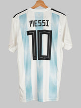Argentina Home Shirt 2018/19 Messi 10 (L)