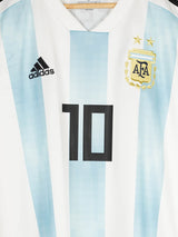 Argentina Home Shirt 2018/19 Messi 10 (L)