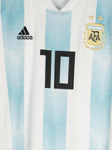 Argentina Home Shirt 2018/19 Messi 10 (L)