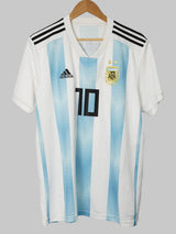 Argentina Home Shirt 2018/19 Messi 10 (XL)