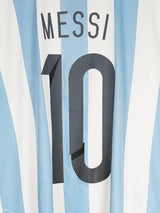 Argentina Home Shirt L/S 2014/15 Messi 10 (L)