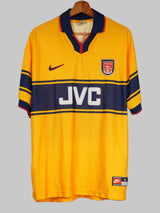 Arsenal Away Shirt 1997/99 Bergkamp 10 (L)