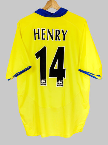 Arsenal Away Shirt 2003/4 Henry 14 (L)