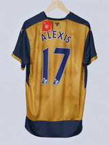 Arsenal Away Shirt 2015/16 BWNT Alexis 17 (XL)