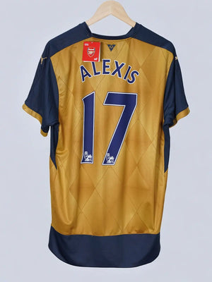 Arsenal Away Shirt 2015/16 BWNT Alexis 17 (XL)