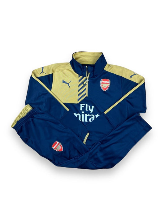 Arsenal Full Tracksuit 2015/16 - 8/10 - M