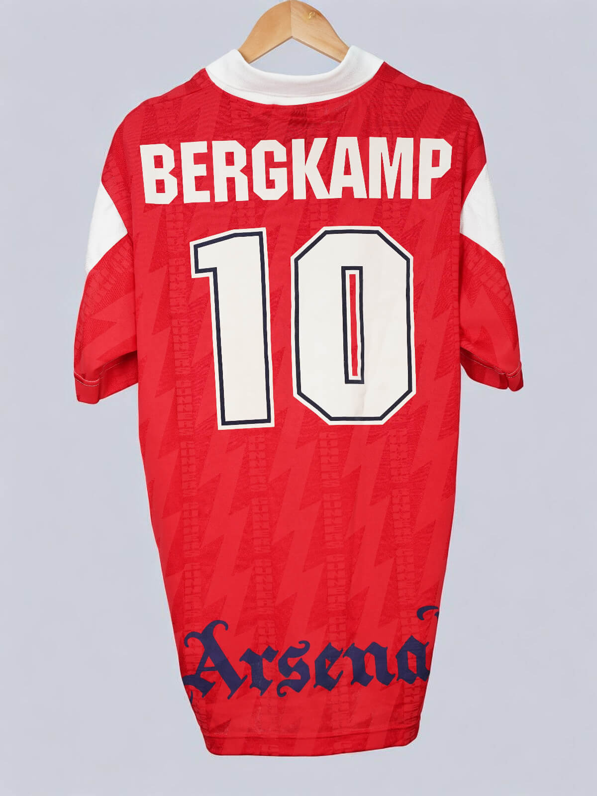 オールド　ヴィンテージユニフォーム Arsenal Bergkamp 10 M 1994/96 Arsenal Bergkamp #10 Home Shirt (L) Nike | First11
