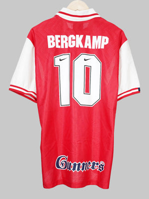 Arsenal Home Shirt 1997/98 Bergkamp 10 (L)
