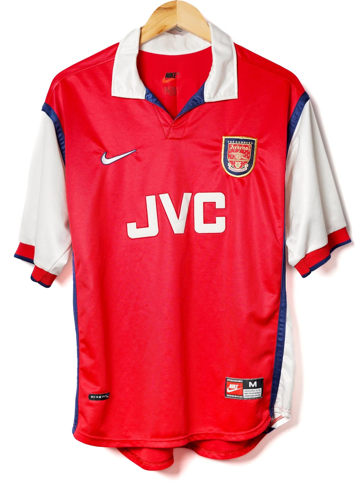 Arsenal Home Shirt 1998/99 Bergkamp 10 (M)