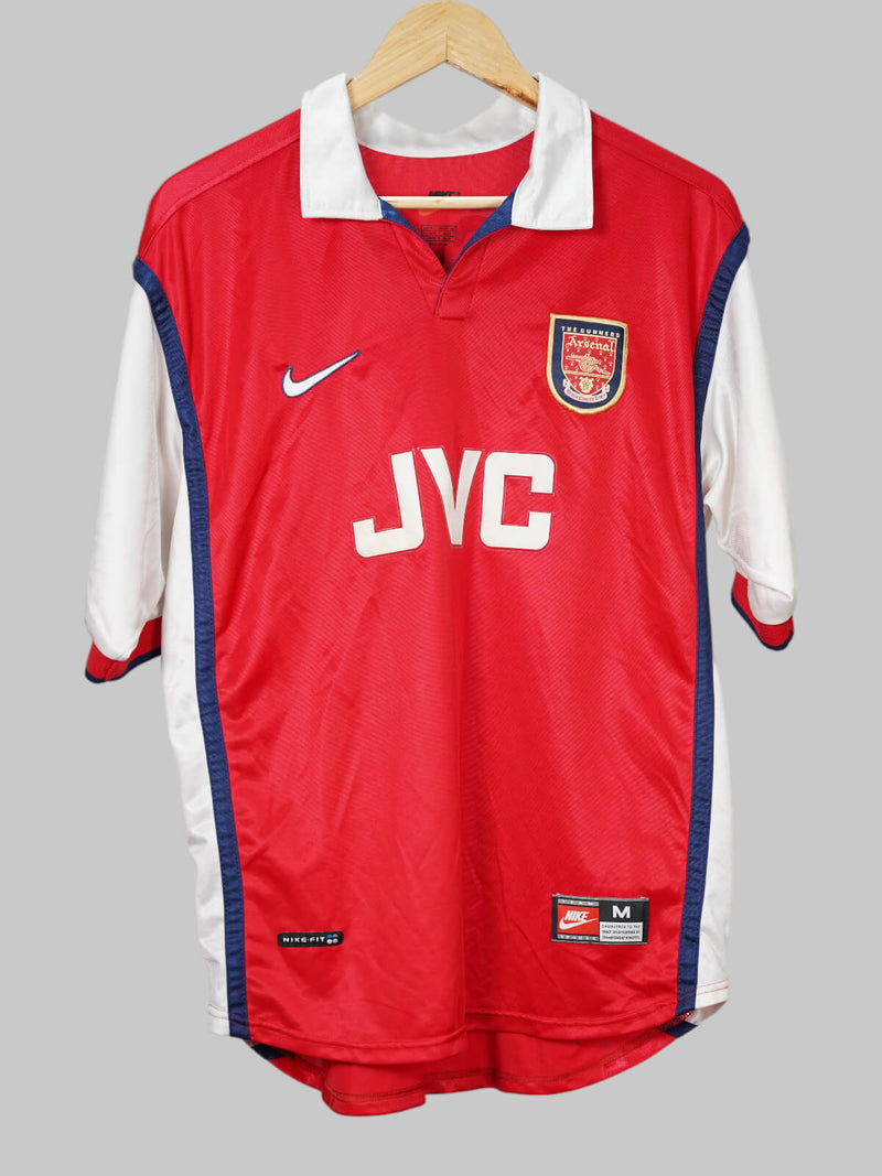 Arsenal Home Shirt 1998/99 Bergkamp 10 (M)