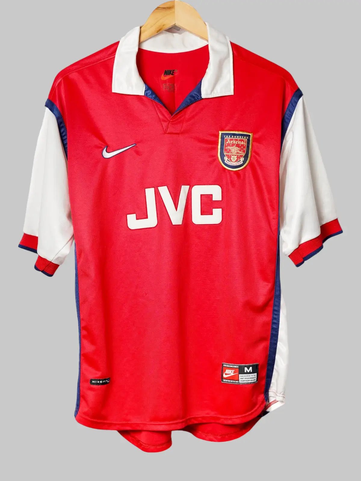 Arsenal Home Shirt 1998/99 Bergkamp 10 (M)