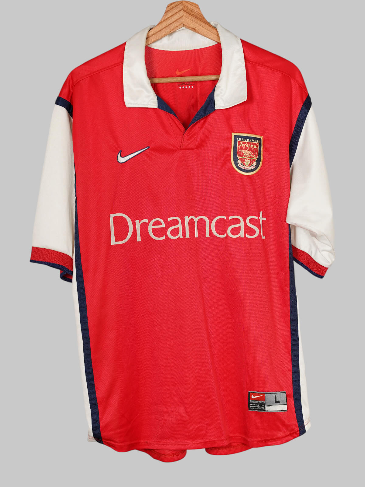 1999/00 Arsenal Henry #14 Home Shirt (L) Nike | First11