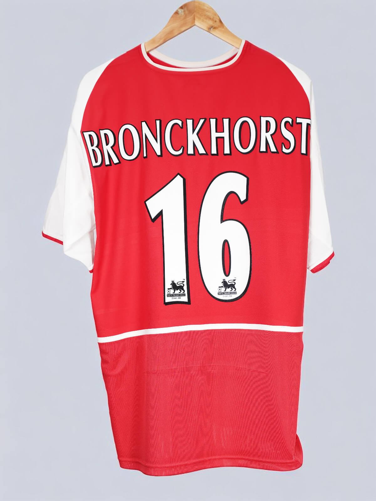 2002-04 Arsenal van Bronckhorst #16 Home Shirt (XL) Nike | First11