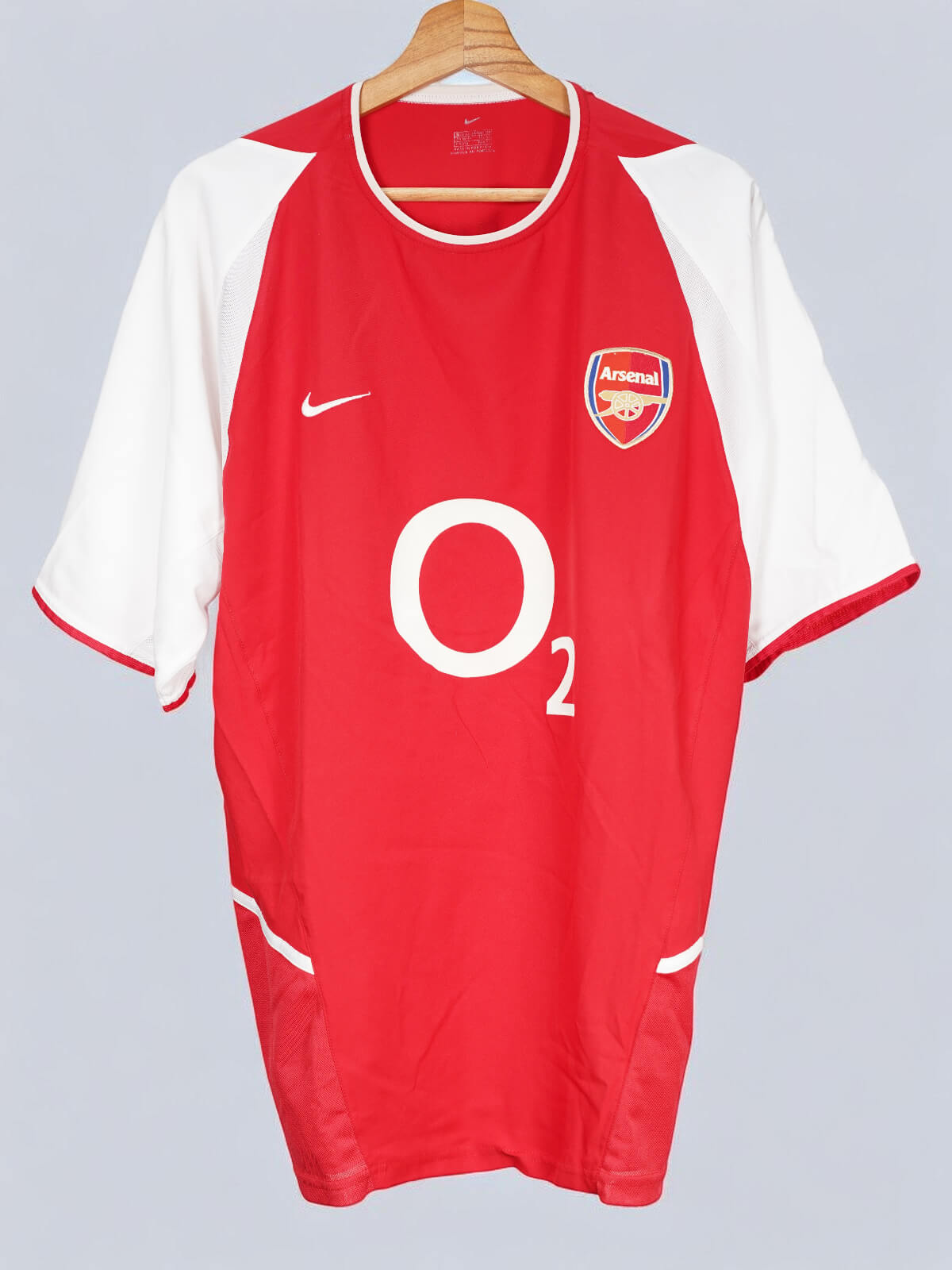 2002-04 Arsenal van Bronckhorst #16 Home Shirt (XL) Nike | First11