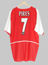 Arsenal Home Shirt 2002/4 Pires 7 (XL)