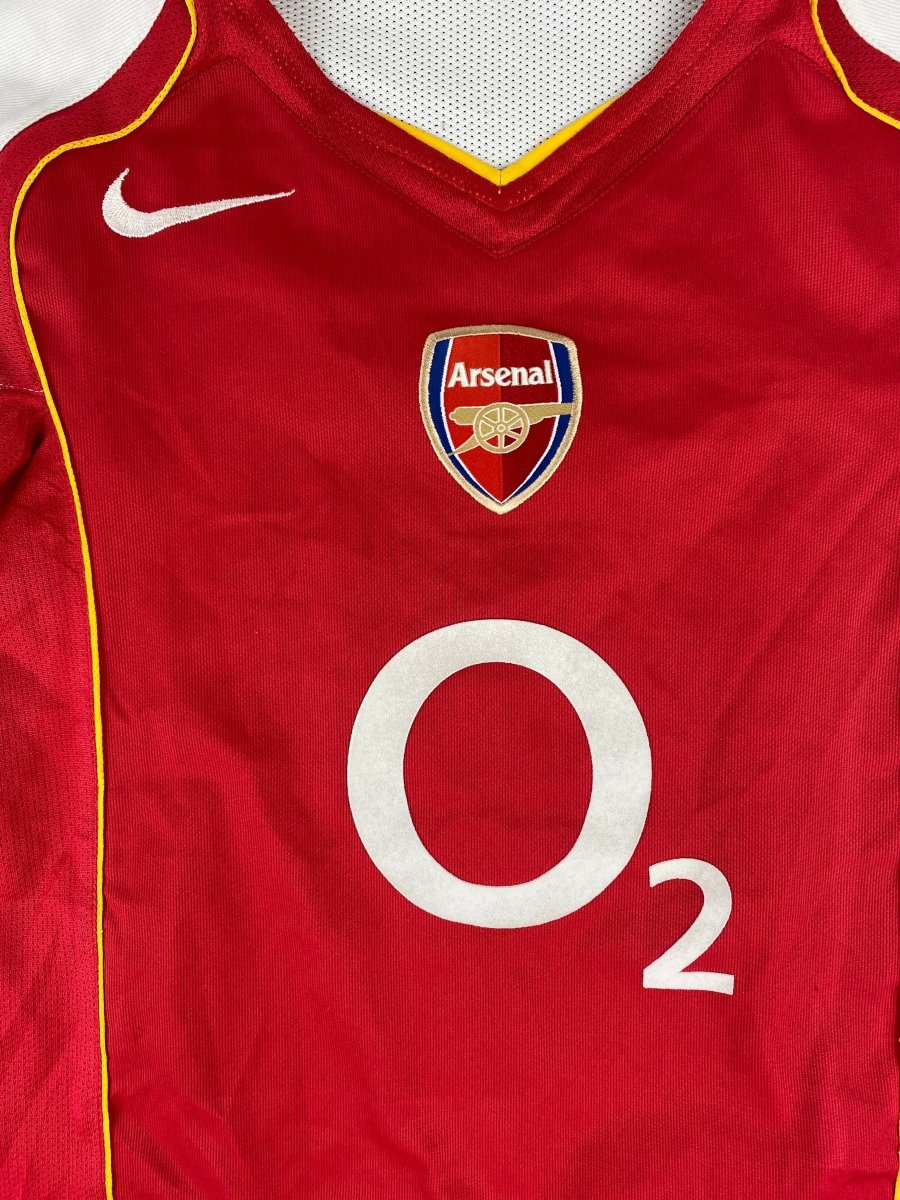 Arsenal Home Shirt 2004/05 - 9/10 - L Kids