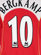 Arsenal Home Shirt 2004/5 Bergkamp 10 (L)