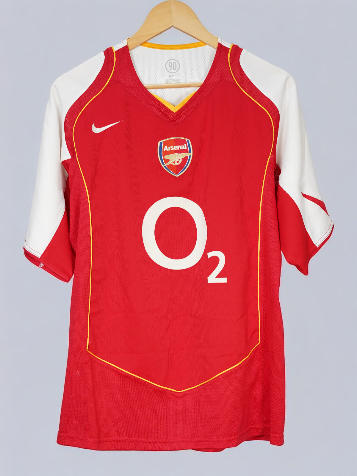 Arsenal Home Shirt 2004/5 Bergkamp 10 (L)