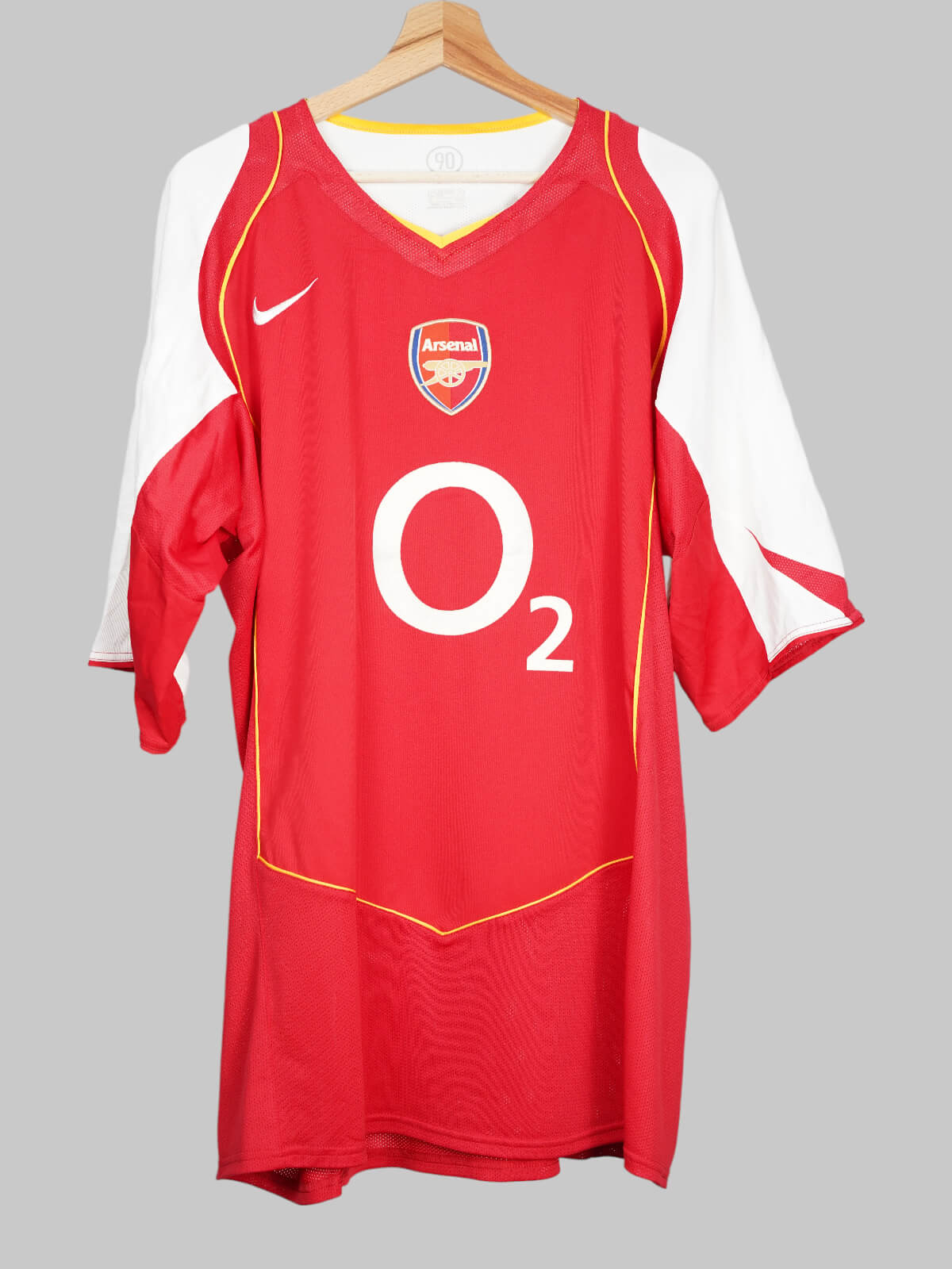 Arsenal Home Shirt 2004/5 Bergkamp 10 (XXL)