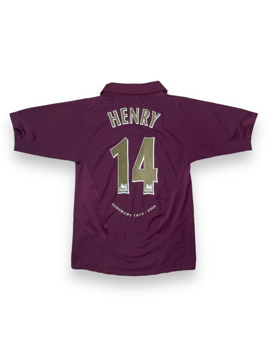 Arsenal Home Shirt 2005/6 Henry #14 - 10/10 - S