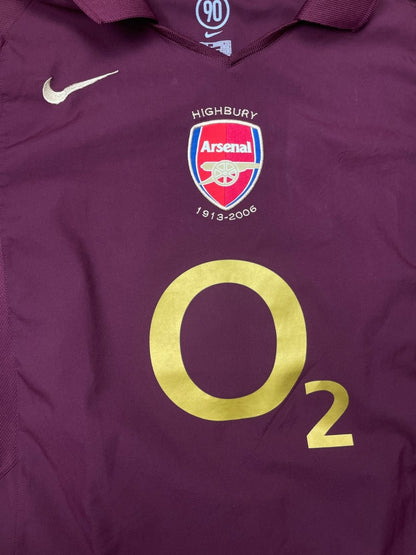 Arsenal Home Shirt 2005/6 Henry #14 - 10/10 - S