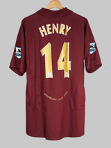 Arsenal Home Shirt 2005/6 Henry 14 (L)