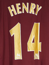 Arsenal Home Shirt 2005/6 Henry 14 (L)