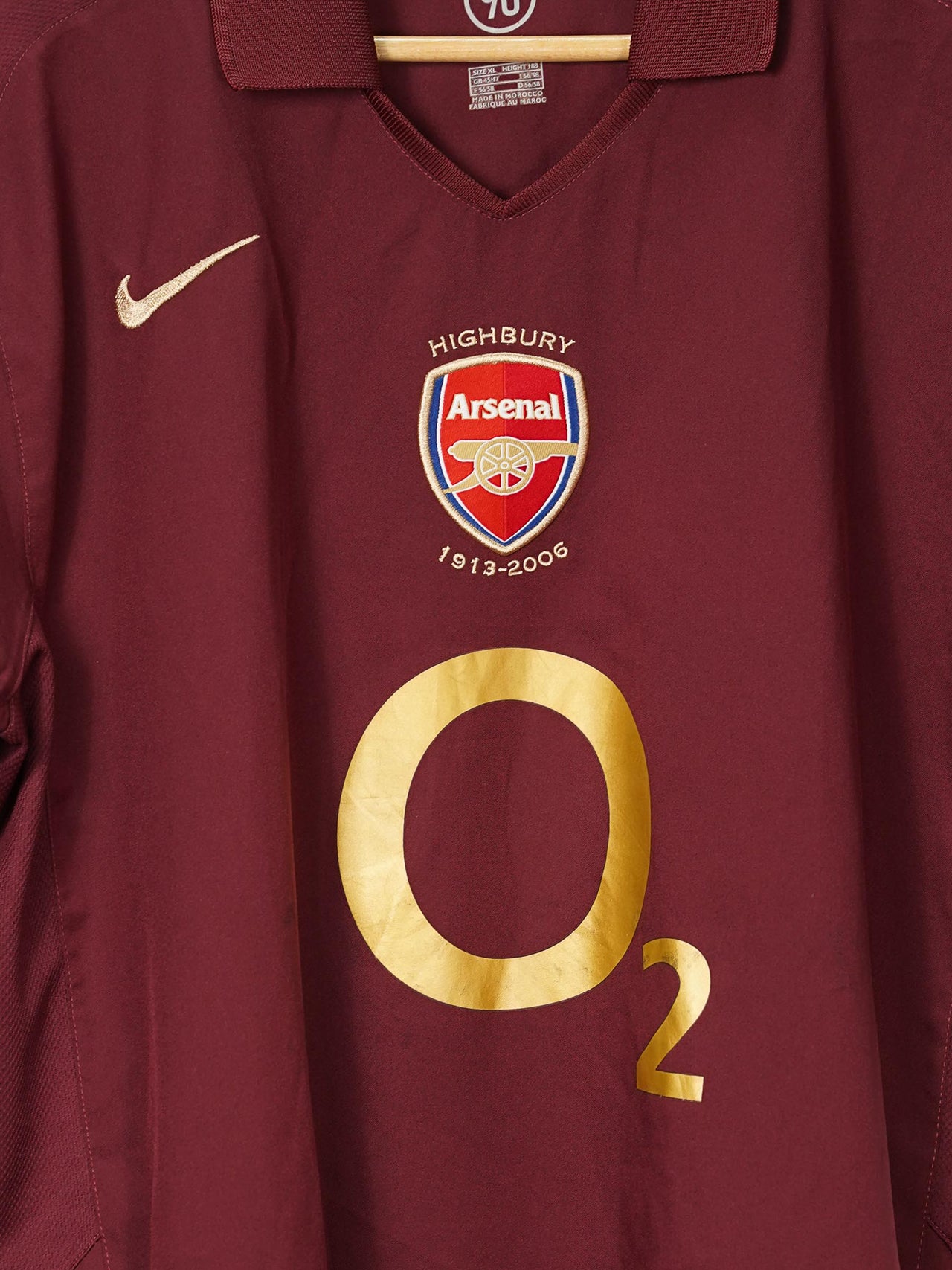 Arsenal Home Shirt 2005/6 Henry 14 (XL)