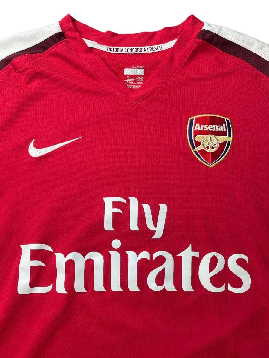 Arsenal Home Shirt 2008/10 Fabregas #4 - 10/10 - M