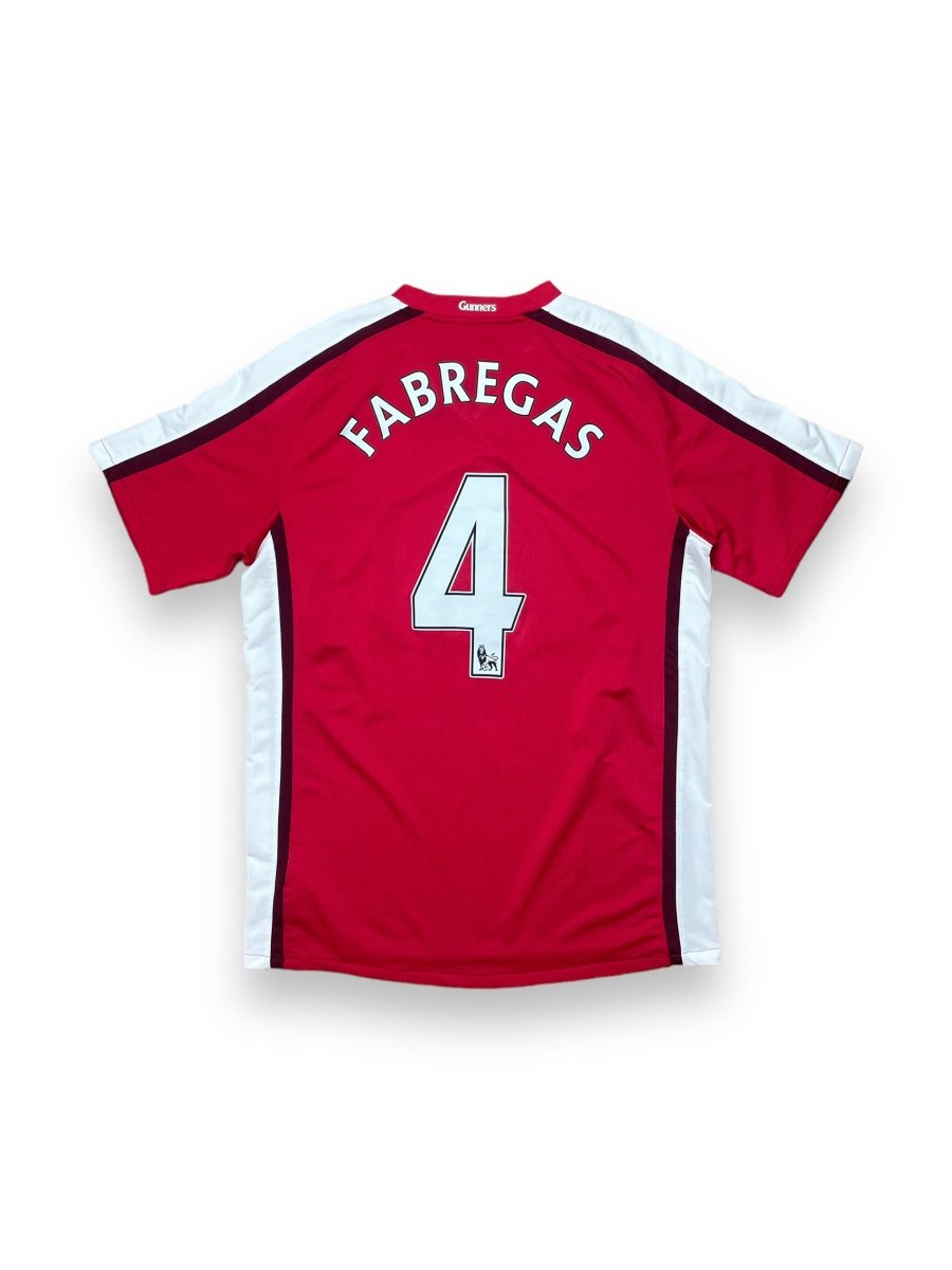 Arsenal Home Shirt 2008/10 Fabregas #4 - 10/10 - M