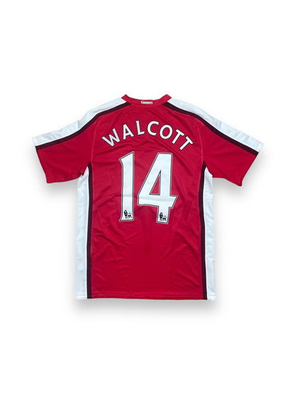 Arsenal Home Shirt 2008/10 Walcott #14 - 10/10 - S