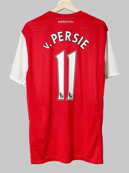 ジ*藤様 Nike Arsenal V.PERSIE 11 ユニフォーム XL arsenal-home-shirt-201112-