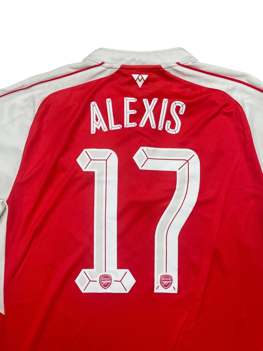 Arsenal Home Shirt 2015/16 Alexis #17 - 10/10 - L