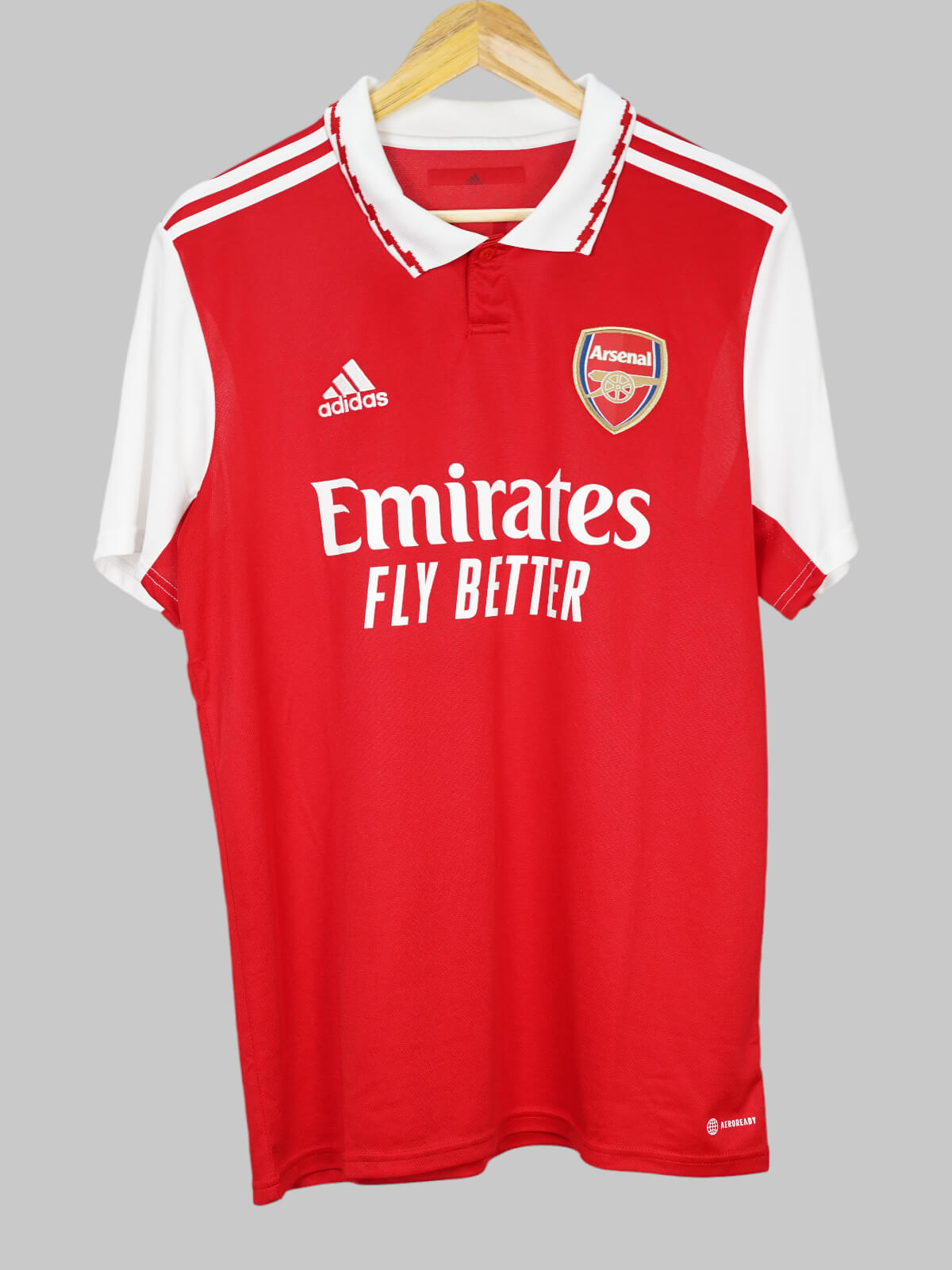 Arsenal Home Shirt 2022/23 Saliba 12 (L)