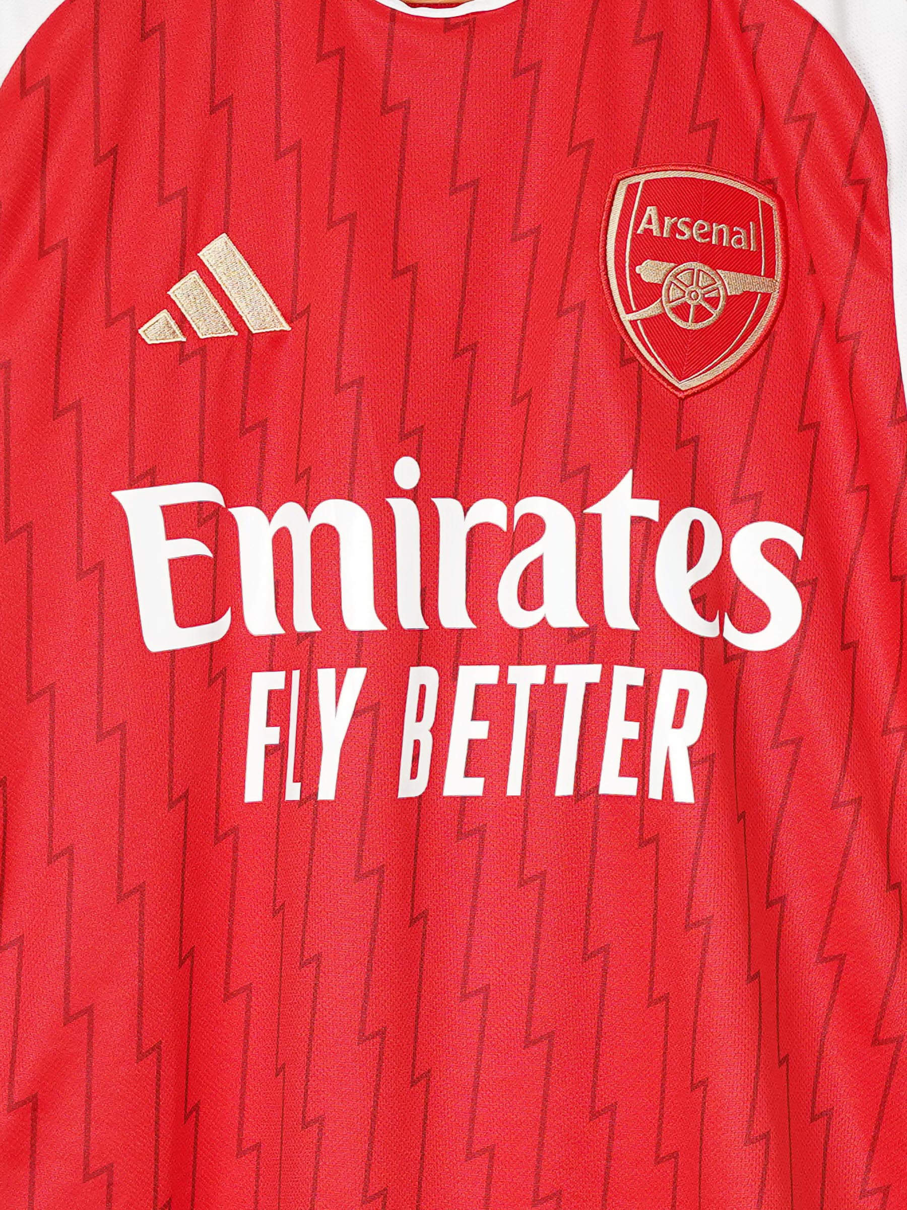Arsenal Home Shirt 2023/24 Rice 41 (S)