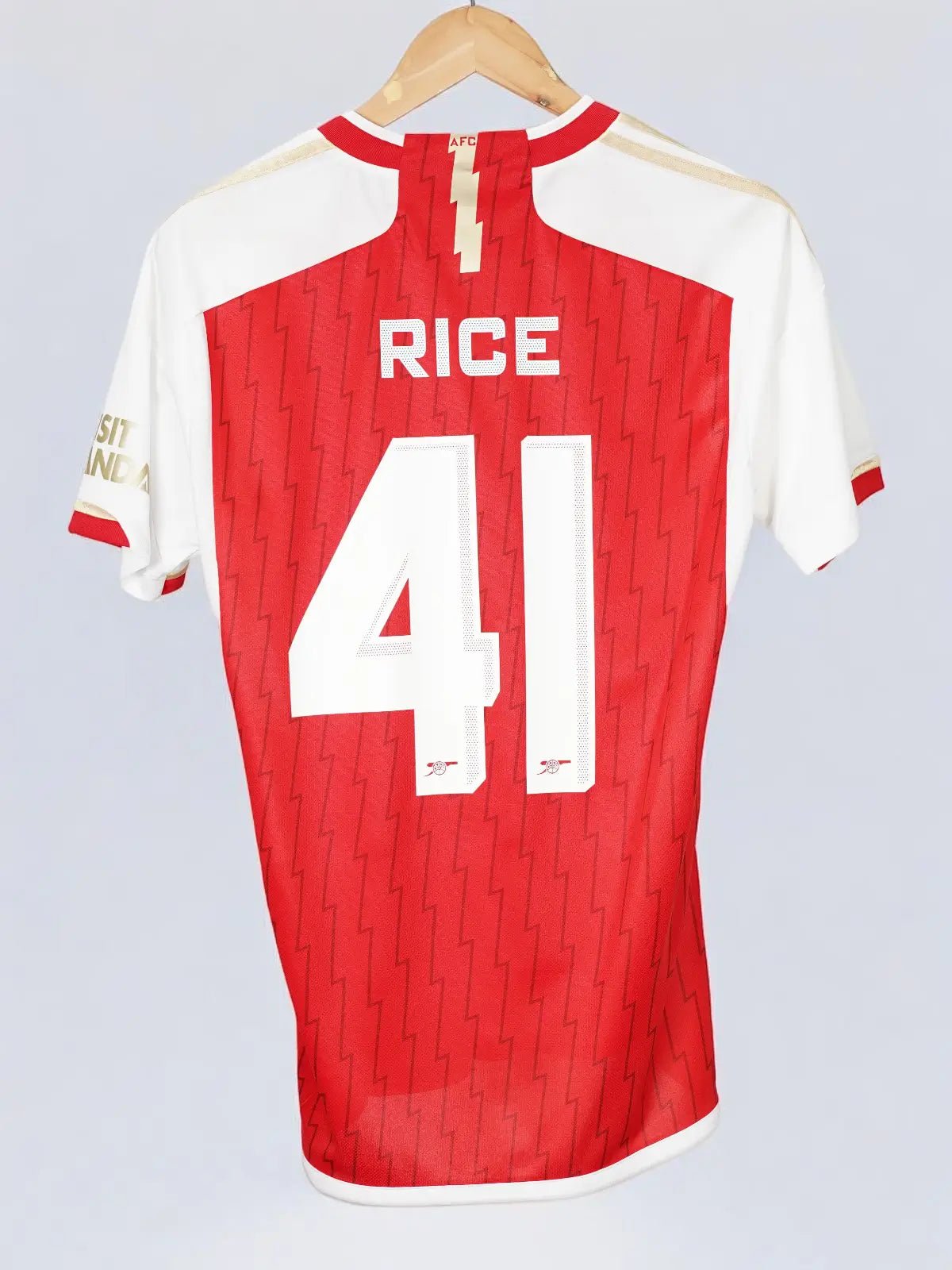 Arsenal Home Shirt 2023/24 Rice 41 (S)