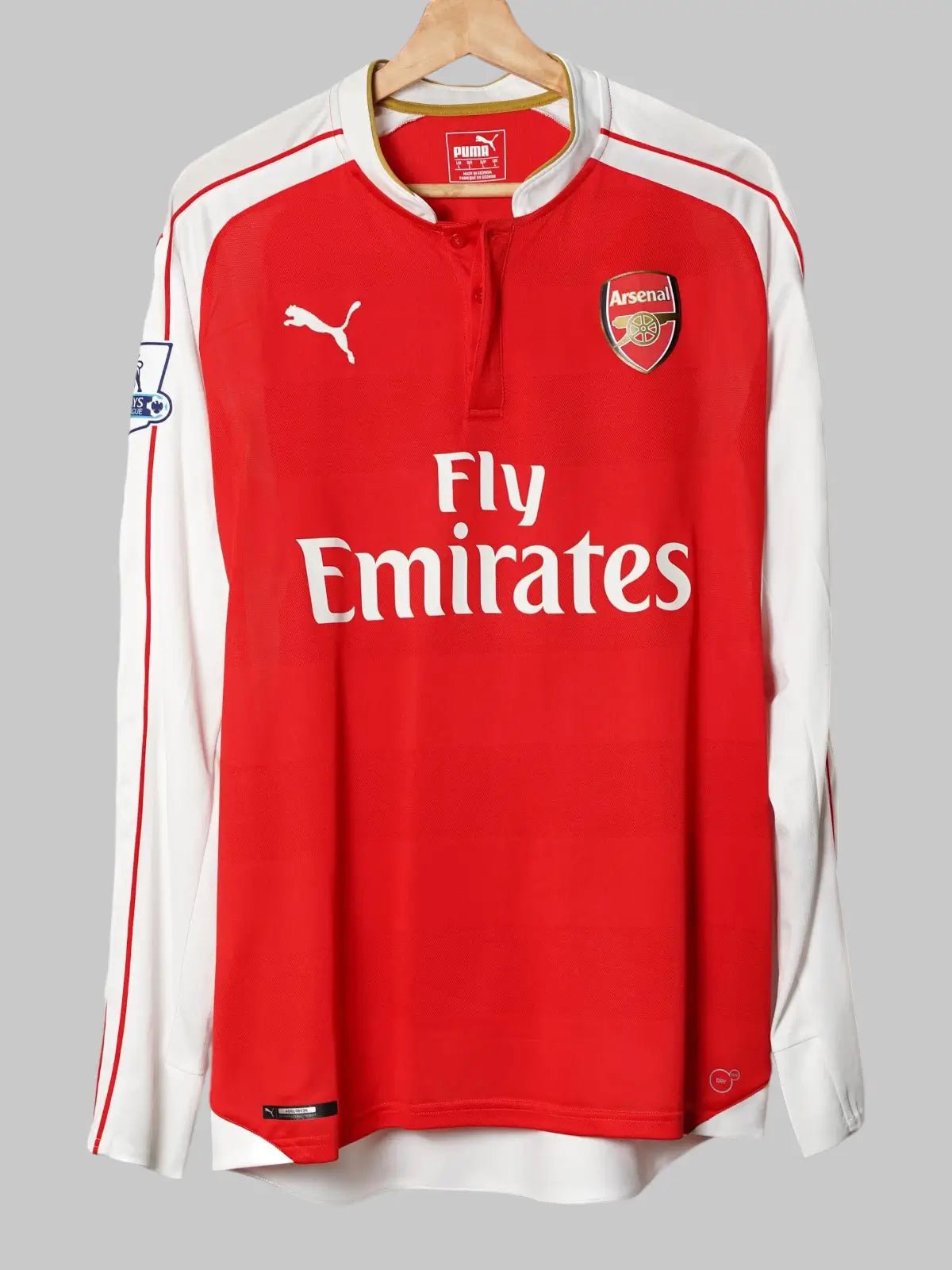 Arsenal Home Shirt L/S 2015/16 Alexis 17 (L)