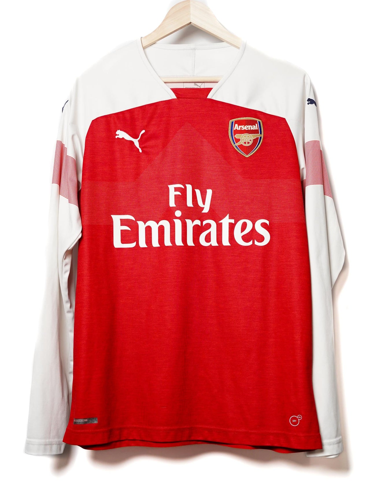 Arsenal Home Shirt L/S 2018/19 Aubameyang 14 (L)
