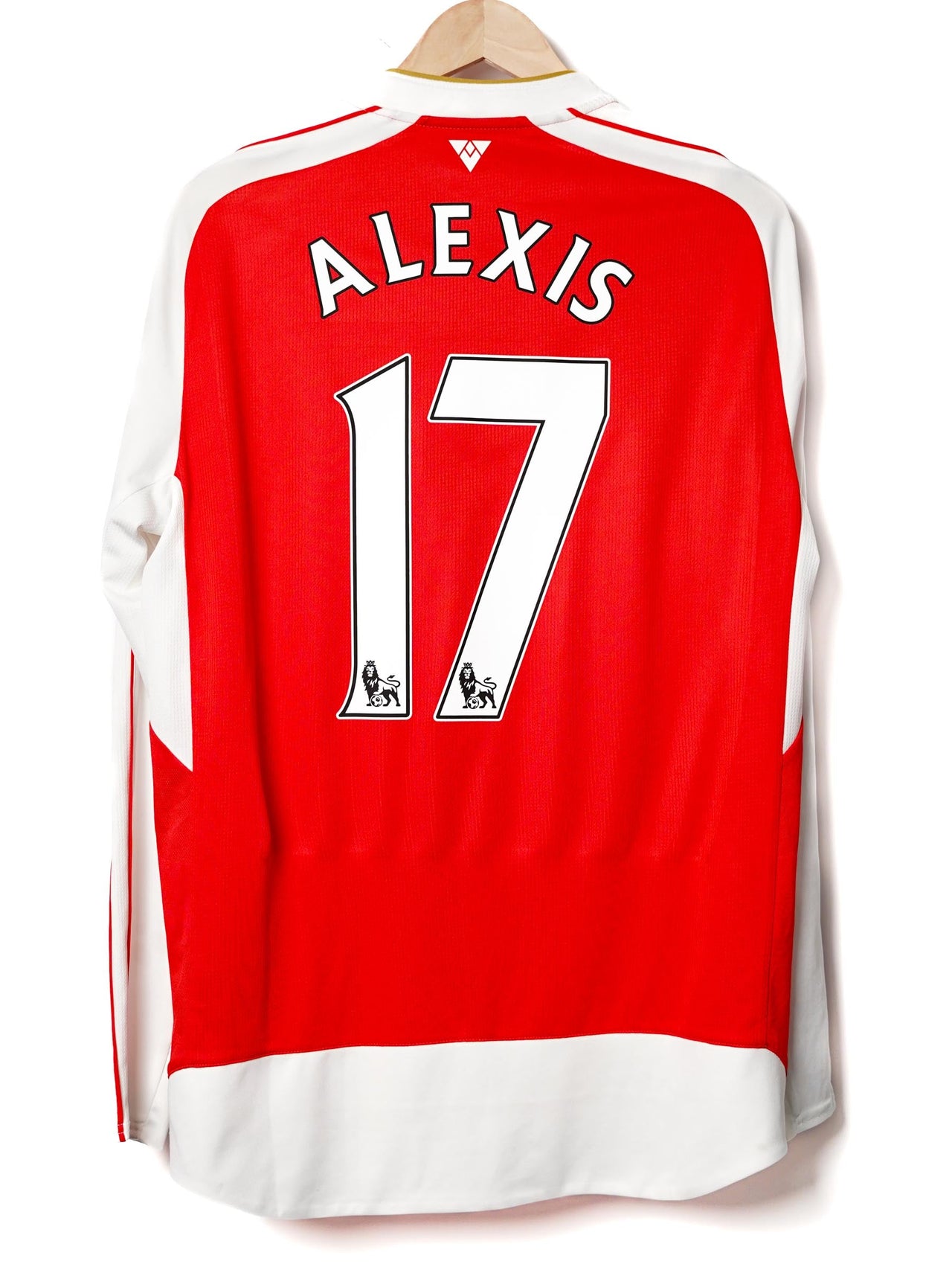 Arsenal L/S Home Shirt 2015/16 Alexis 17 (L)