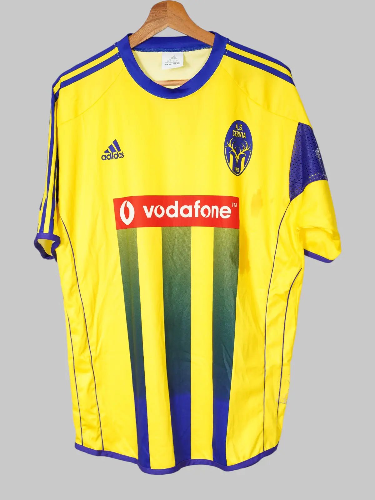 AS Cervia Away Shirt 2004/05 Match Worn Ricci 5 (L)